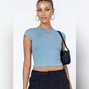 Brand New!! Princess Polly Solita Top in blue